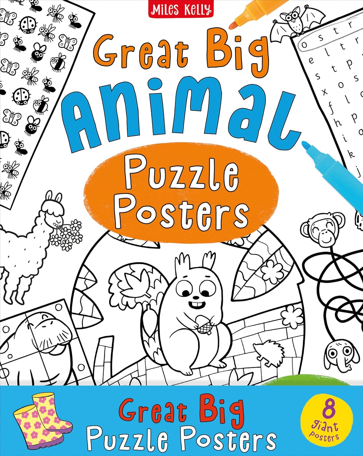Great Big Animal - Puzzle Poster Puzzles x 4