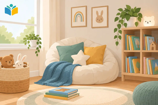 How to Create a Cosy Nursery Reading Corner