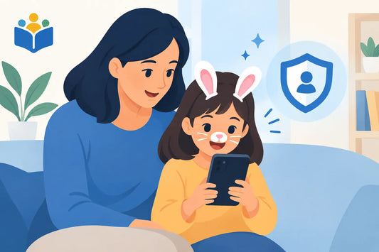 How to Use AR Filters With Children Safely