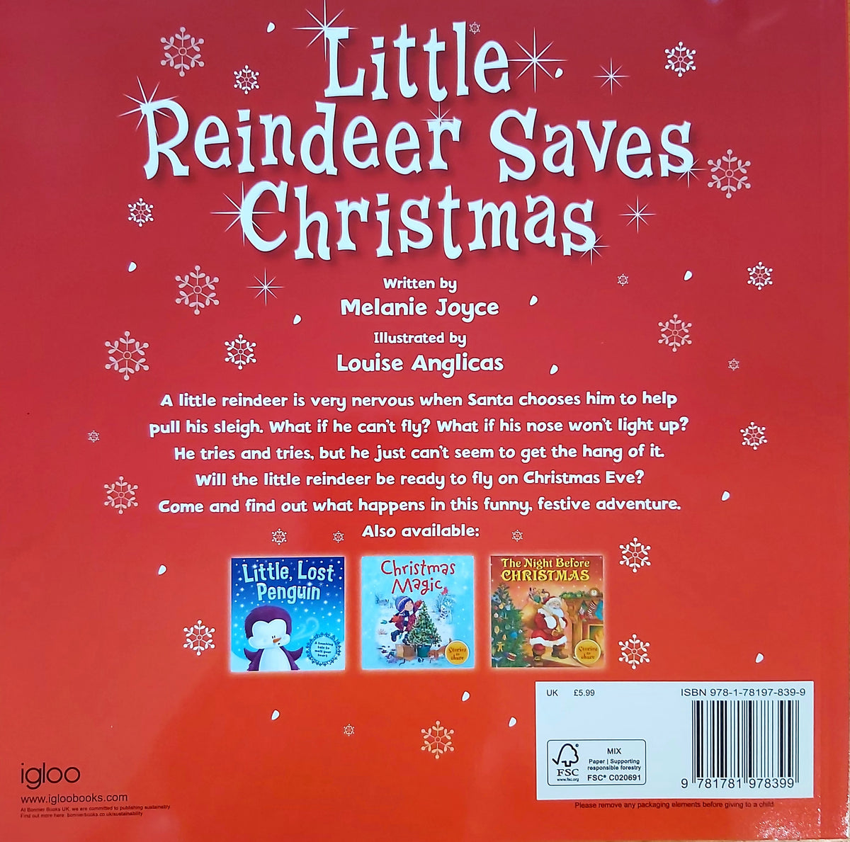 Little Reindeer Saves Christmas