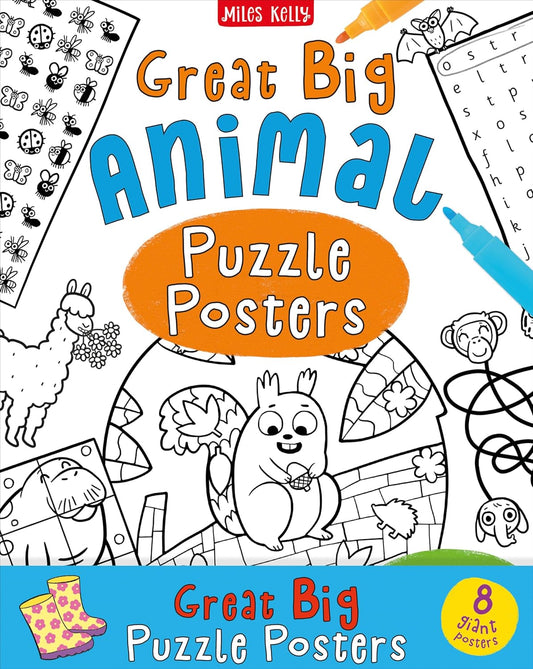 Great Big Animal - Puzzle Poster Puzzles x 4