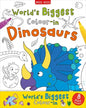 Worlds Biggest Colour-In - Dinosaurs - 4 pack (Giant Poster packs)