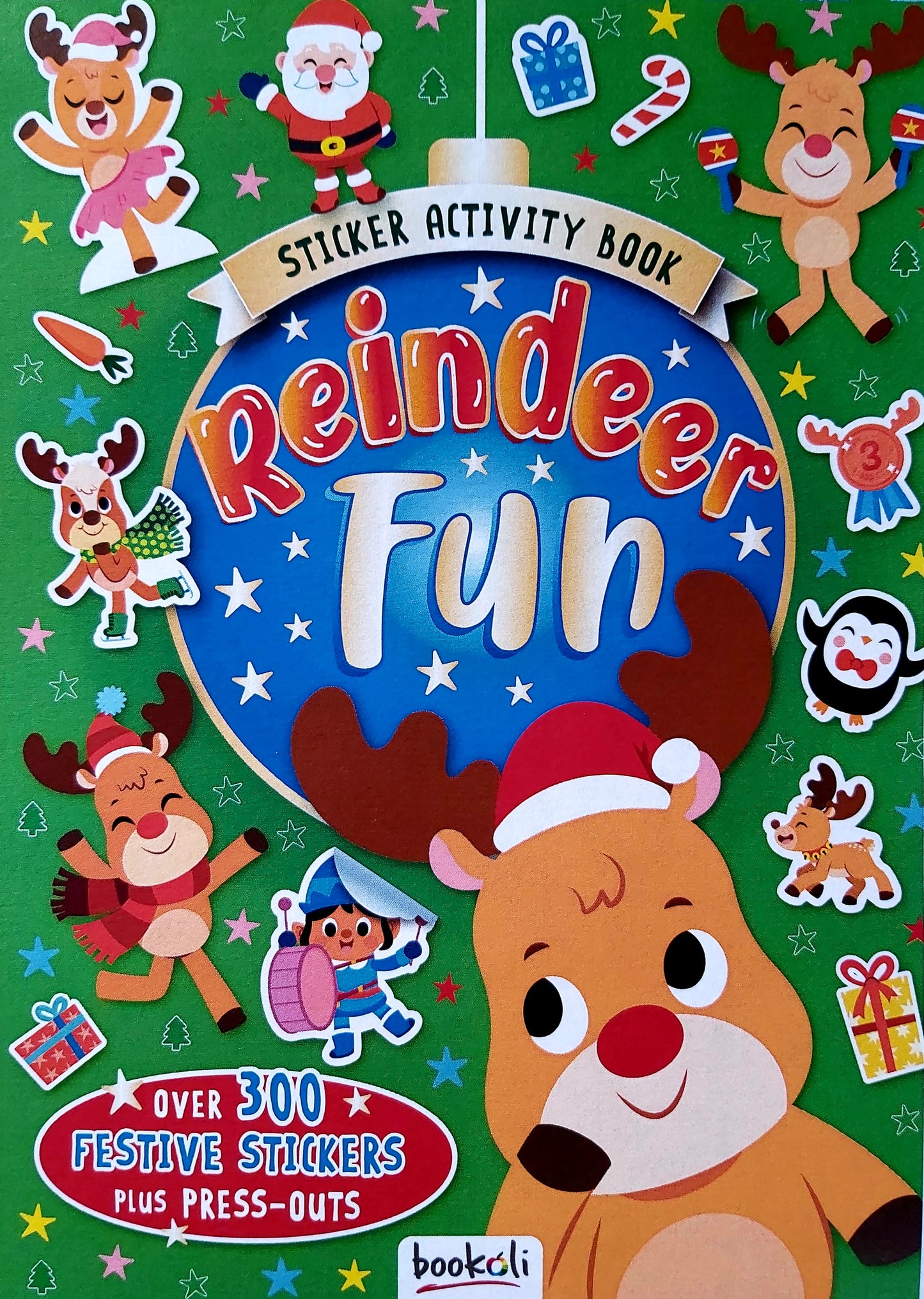 Reindeer Fun Sticker Book (AVAILABLE TO PREORDER)