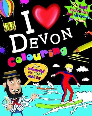 Devon : I Love - Colouring