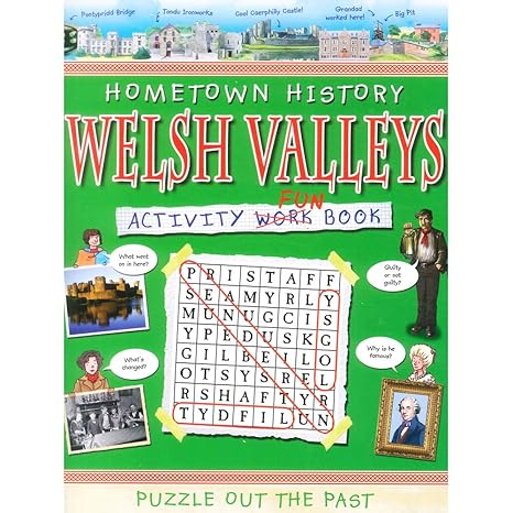 Welsh Valleys : Hometown History - Activity Fun Book